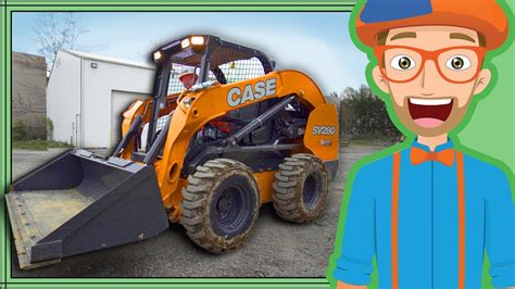 skid steer videos for children|Skid Steer with Blippi .